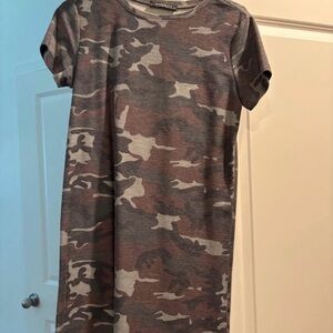 Maverick the collection - stene Camo T-Shirt Dress